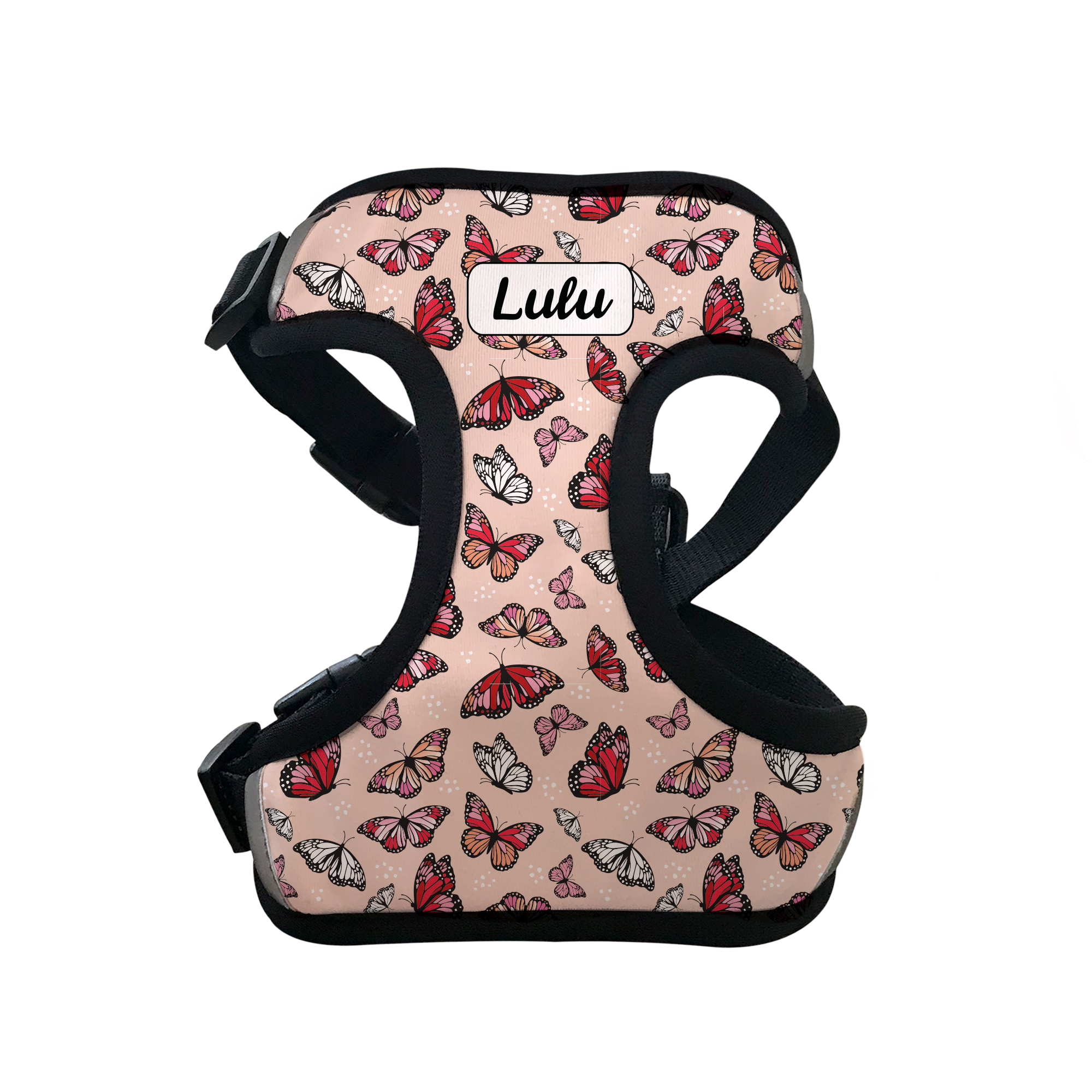 Personalised Pet Harness - Butterfly Fields
