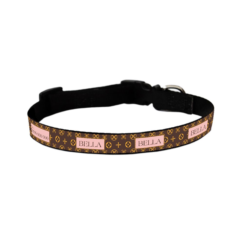 Dog Collar - Chewy Louie in Pink or Blue