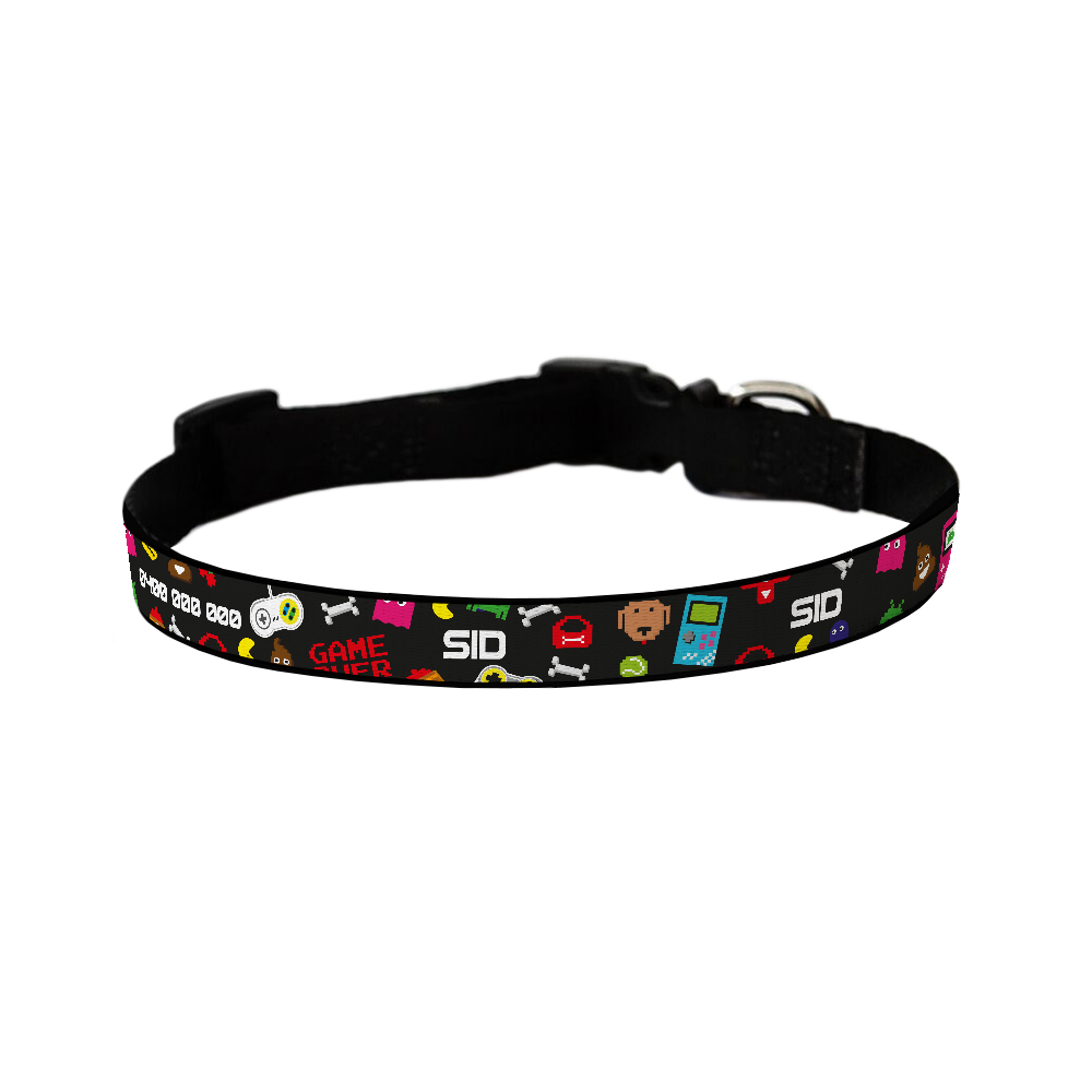 Dog Collar - Gamer - in a variety of colours
