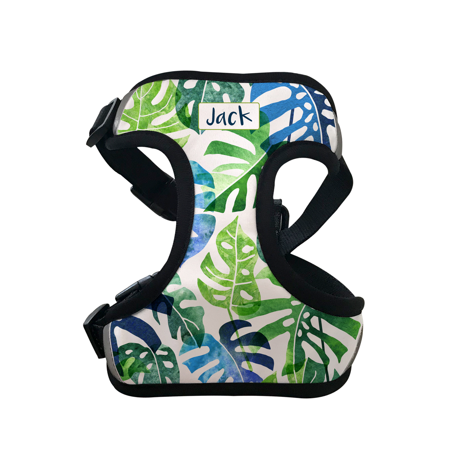 Personalised Pet Harness - Palm Breeze