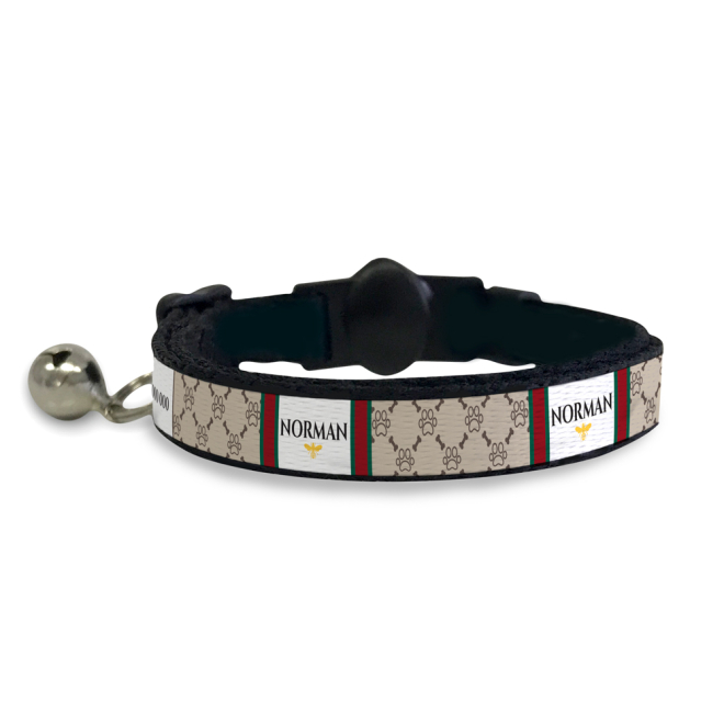 cat collar gucci