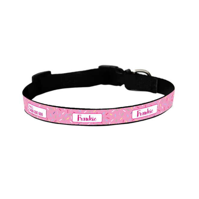 Dog Collar - Pink Sprinkles