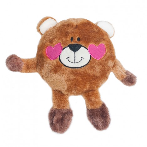 Toy - Valentine Bear with Hearts - Round